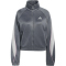 adidas Stadium Trainingsjacke Damen KB4947 - grey six/ch solid grey/st tropic bloom M