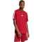 adidas Essentials 3-Streifen Single Jersey T-Shirt Herren KR2699 - active maroon/white M
