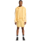 adidas Essentials 3-Streifen Chelsea Sweatshorts Herren KT1002 - semi ice tangerine/white S