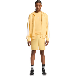 adidas Essentials 3-Streifen Chelsea Sweatshorts Herren KT1002 - semi ice tangerine/white M