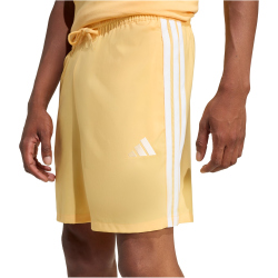 adidas Essentials 3-Streifen Chelsea Sweatshorts Herren KT1002 - semi ice tangerine/white M
