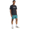 adidas Essentials 3-Streifen Chelsea Sweatshorts Herren KT0550 - preloved teal/white S