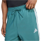 adidas Essentials 3-Streifen Chelsea Sweatshorts Herren KT0550 - preloved teal/white S