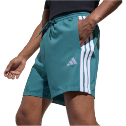 adidas Essentials 3-Streifen Chelsea Sweatshorts Herren KT0550 - preloved teal/white M
