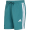 adidas Essentials 3-Streifen Chelsea Sweatshorts Herren KT0550 - preloved teal/white M