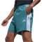 adidas Essentials 3-Streifen Chelsea Sweatshorts Herren KT0550 - preloved teal/white M