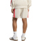 adidas Essentials 3-Streifen Chelsea Sweatshorts Herren KC0894 - wonder alumina/pure ruby S