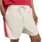 adidas Essentials 3-Streifen Chelsea Sweatshorts Herren KC0894 - wonder alumina/pure ruby S