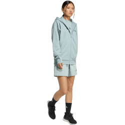 adidas All SZN Fleece Kapuzen-Sweatjacke Damen JY7753 - wonder sage S