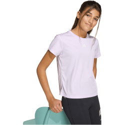 adidas Train Essentials Regular Fit Logo Trainingsshirt Kinder KB6812 - ice lavender/white 164