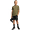adidas Train Essentials Logo Regular Fit Trainingsshirt Kinder KS5543 - olive strata/black 152