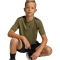 adidas Train Essentials Logo Regular Fit Trainingsshirt Kinder KS5543 - olive strata/black 152
