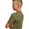 adidas Train Essentials Logo Regular Fit Trainingsshirt Kinder KS5543 - olive strata/black 152