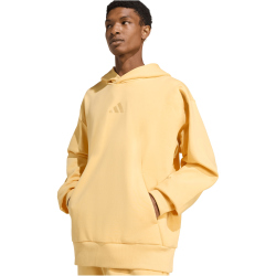 adidas All SZN Hoodie Herren KT3105 - semi ice tangerine L