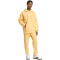 adidas All SZN Fleece Regular Tapered Jogginghose Herren KT3108 - semi ice tangerine S