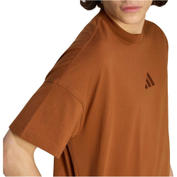 adidas All SZN T-Shirt Herren KT3115 - dusky bronze L