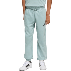 adidas Slogan Fleece Jogginghose Jungen KG7391 - tactile green 140