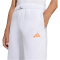 adidas Slogan Fleece Jogginghose Jungen KG7390 - white 128