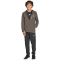 adidas Hooded Tech Woven Trainingsjacke Jungen KG5184 - shadow olive/dusky orange 152