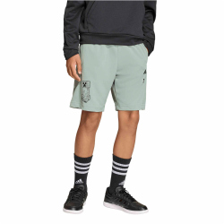 adidas x Minecraft Trainingsshorts Kinder KD0986 - silver green 176