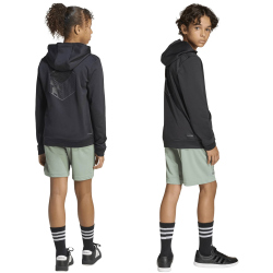 adidas x Minecraft Trainingsshorts Kinder KD0986 - silver green 176