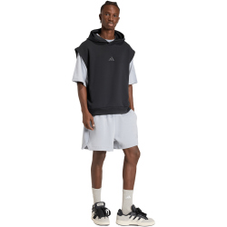 adidas Soft Lux Sweatshorts Herren KF8581 - halo silver M