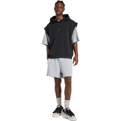 adidas Soft Lux Sweatshorts Herren KF8581 - halo silver M