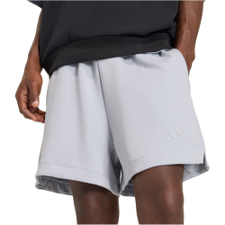 adidas Soft Lux Sweatshorts Herren KF8581 - halo silver M