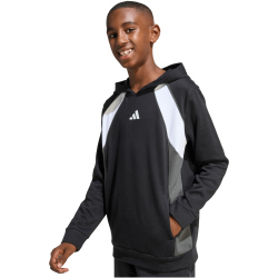 adidas Color Block Hoodie Kinder KB9551 - black/grey...