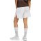 adidas 3-Streifen Studio Fleece Loose Sweatshorts Damen KT3267 - light grey heather S