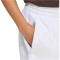 adidas 3-Streifen Studio Fleece Loose Sweatshorts Damen KT3267 - light grey heather S