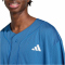 adidas Stadium Mesh Baseballshirt Herren JZ6927 - dusky petrol/ray blue/white XS