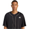 adidas Stadium Mesh Baseballshirt Herren JZ6923 - black/crystal linen/off white M