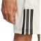 adidas House of Tiro x Common Goal Pique Sweatshorts Herren KA9154 - off white/black/semi ice tangerine M