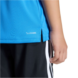 adidas Train Essentials Big Logo Trainingsshirt Kinder KB6809 - ray blue/white 116