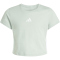 adidas Essentials T-Shirt Mädchen JZ1212 - wonder sage/white 170