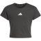 adidas Essentials T-Shirt Mädchen JZ1211 - black/white 152