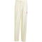 adidas Stadium Shiny Tricot Jogginghose Herren JZ6847 - off white/crystal linen/pure ruby S