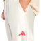 adidas Stadium Shiny Tricot Jogginghose Herren JZ6847 - off white/crystal linen/pure ruby S