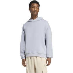 adidas Soft Lux Hoodie KF8599 - halo silver L