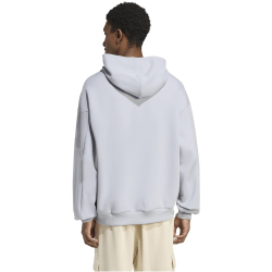 adidas Soft Lux Hoodie KF8599 - halo silver L