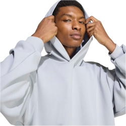 adidas Soft Lux Hoodie KF8599 - halo silver L