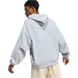 adidas Soft Lux Hoodie KF8599 - halo silver L