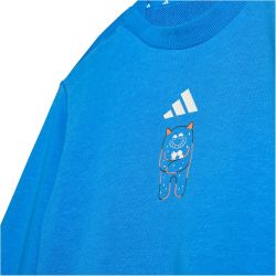 adidas TRNSTR Jogginganzug Kinder KE2671 - ray blue/white 68