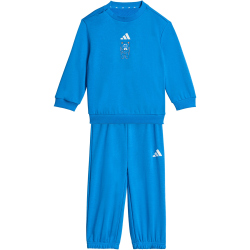 adidas TRNSTR Jogginganzug Kinder KE2671 - ray blue/white 98