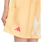 adidas House of Tiro x Common Goal Satin Sweatshorts Damen KE6014 - semi ice tangerine/pure ruby/off white S