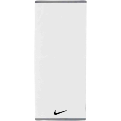 NIKE Fundamental Handtuch 101N white/black L