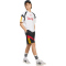 adidas House of Tiro Sweatshorts Kinder KD6023 - black/collegiate gold/power red 140