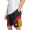 adidas House of Tiro Sweatshorts Kinder KD6023 - black/collegiate gold/power red 140