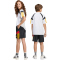 adidas House of Tiro Sweatshorts Kinder KD6023 - black/collegiate gold/power red 140